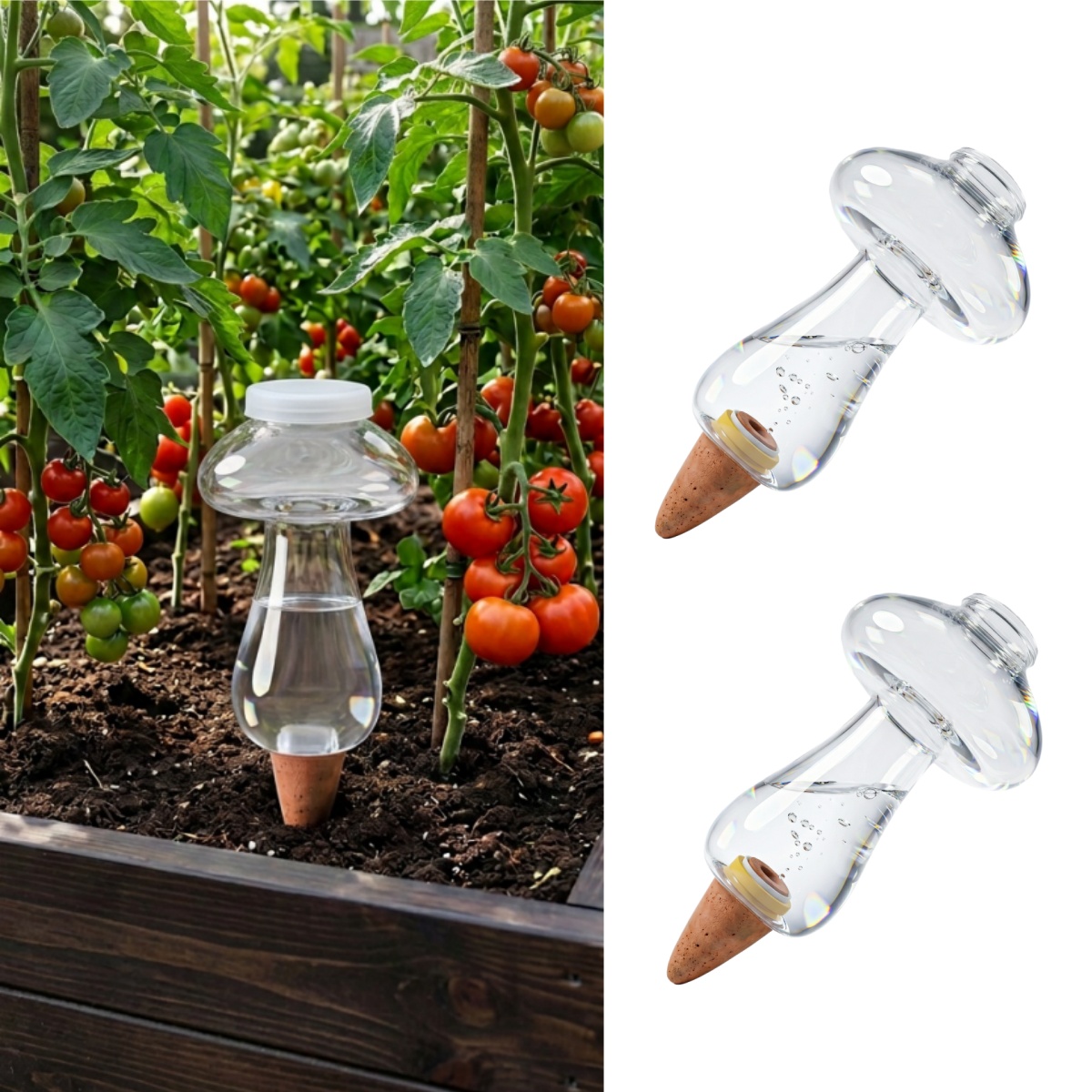 Self-Watering Planter - Globi Autoirriganti da 300ml per Piante