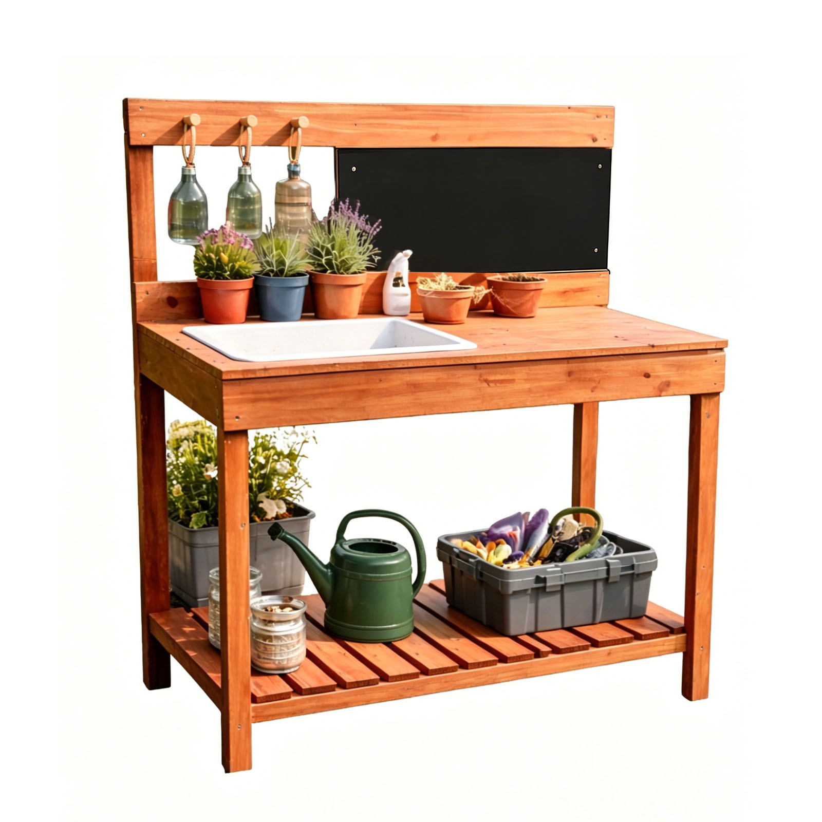 Gardening Tools For Kids - Banchi da lavoro in legno per