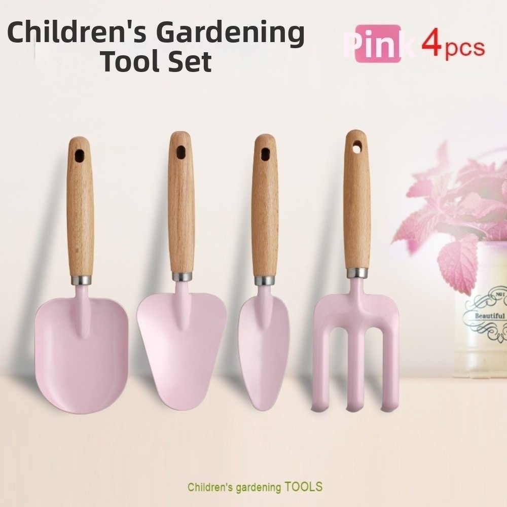 Gardening Tools For Kids - Set di Attrezzi da Giardinaggio Colorati
