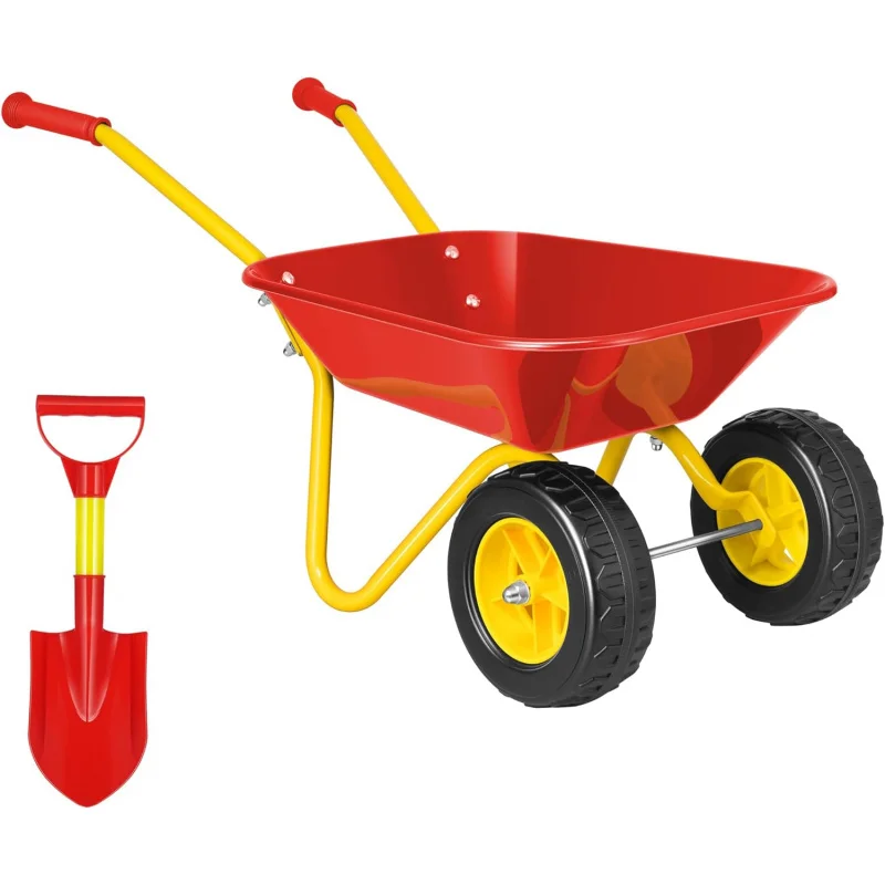 Gardening Tools For Kids - Carriola per Bambini con Set di