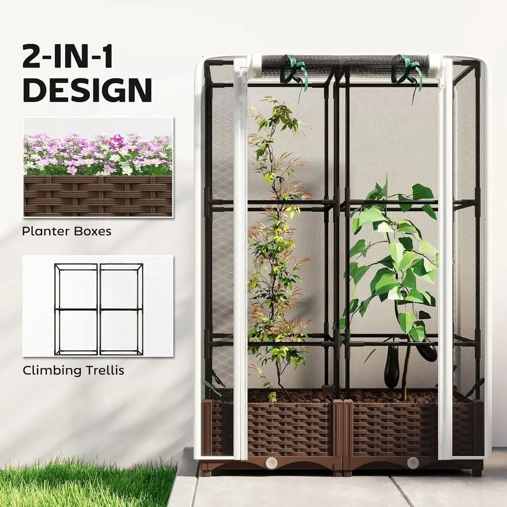 Fioriera rialzata con tralicci - Self-Watering Planter recensione e prezzo