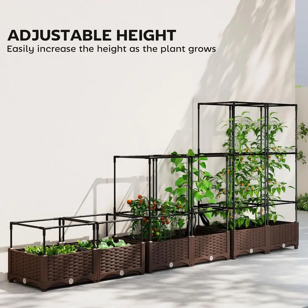 Fioriera rialzata con tralicci - Self-Watering Planter recensione e prezzo