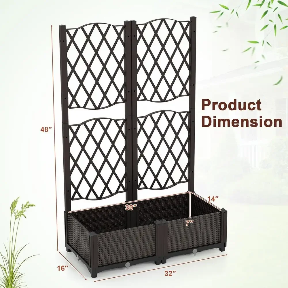 Fioriere Rialzate con Tralicci - Self-Watering Planter recensione e prezzo