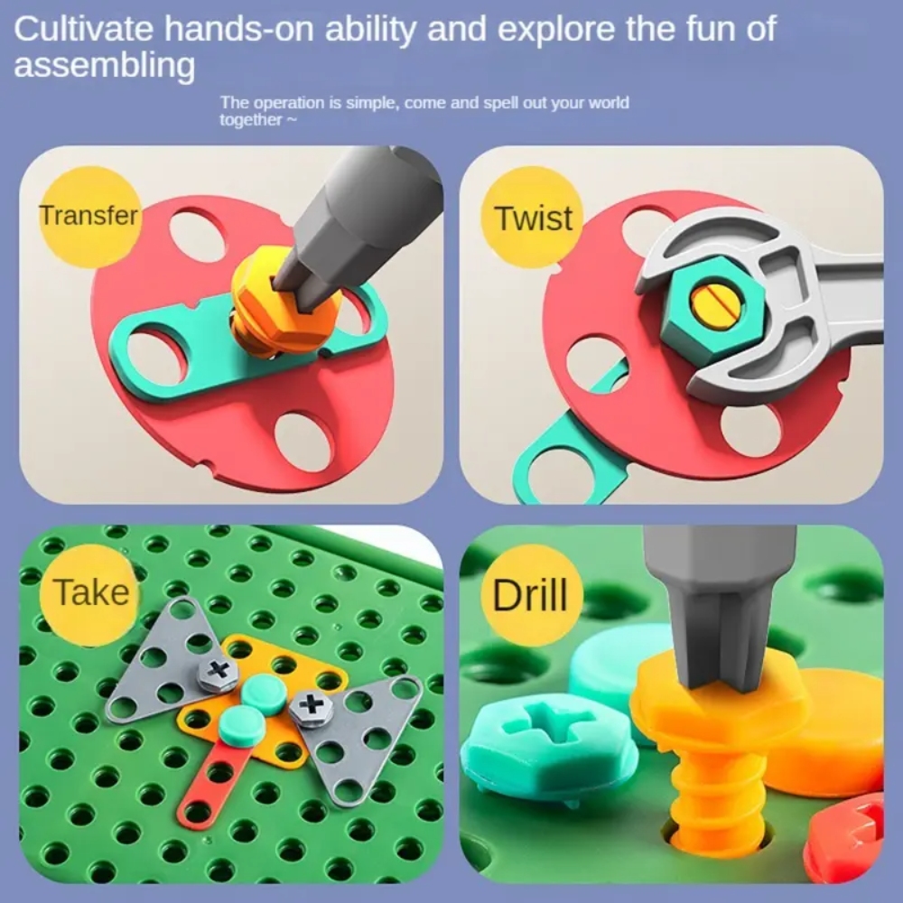 450 pezzi Set di trapano STEM  - Gardening Tools For Kids recensione e prezzo