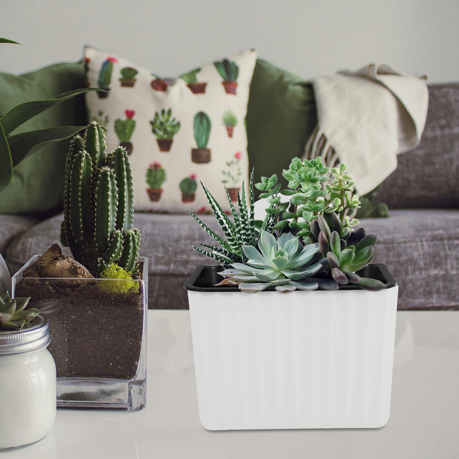 2 Pezzi Vasi Autoirriganti Sos - Self-Watering Planter recensione e prezzo