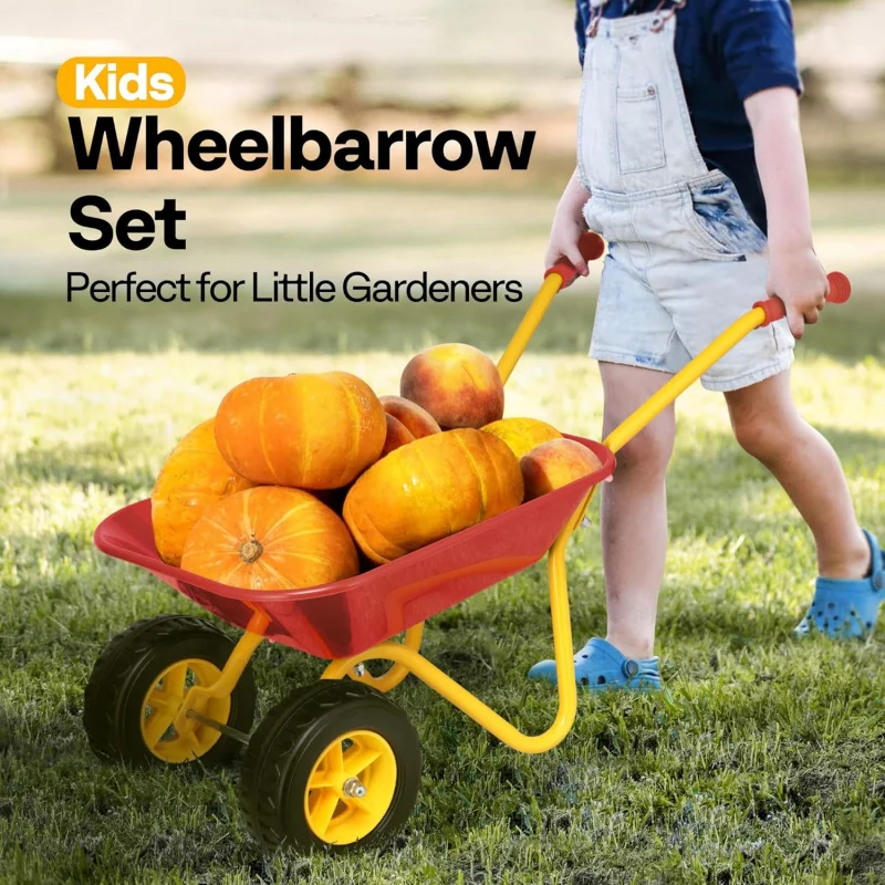 Carriola per Bambini con Set d - Gardening Tools For Kids recensione e prezzo